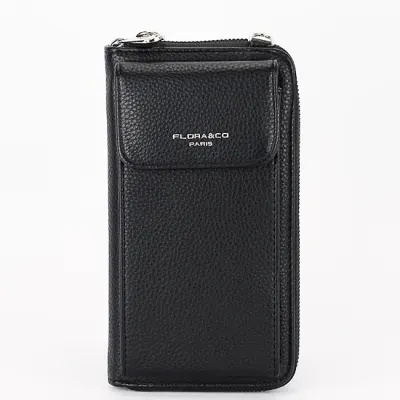 Portofel si port telefon negru H6016 07