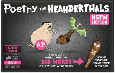 Extensie pentru jocul de societate Poetry for Neanderthals: NSFW Edition