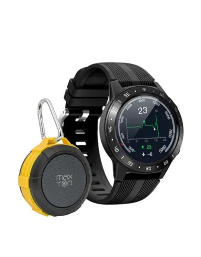 Smartwatch Maxcom FW37 Argon, GPS, bratara TPU, ecran IPS 1.30, Bluetooth, IP67