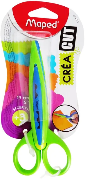 Foarfecă pentru tăiere decorativă Maped Crea Cut - 13 cm, sortiment