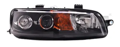 Far dreapta (H1, reglaj electric, fundal negru) FIAT PUNTO 1999-2002