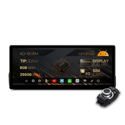 Navigatie BMW Seria 3 E90 E91 E92 E93 (2005-2012), Varianta iDrive, Android, BM-Octacore 8GB RAM + 256GB ROM, 12,3 Inch -