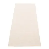 Covor tip traversă pentru interior și exterior crem 70x180 cm Emm Vanilla – Pappelina