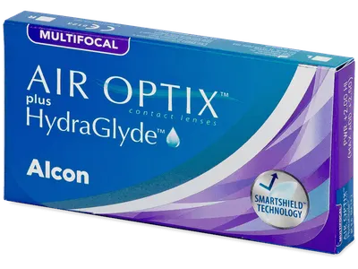 Air Optix plus HydraGlyde Multifocal (6 lentile)