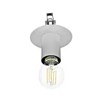 recessedspot Iguala 1flg E27 E27 40W silver