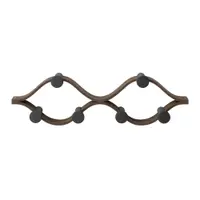 Cuier de perete în culoare naturală din lemn de arbore de cauciuc Montage – Umbra
