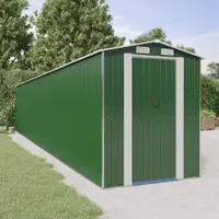 Gossi sopron de gradina, verde, 192x1021x223 cm, otel zincat