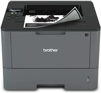 Imprimanta Laser Monocrom Brother HL-L5200DW, Duplex, A4, 40ppm, 1200 x 1200, USB, Retea, Wireless, Toner si Drum Noi