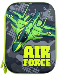Servieta hard 3D S. Cool - Air Force, cu 1 fermoar