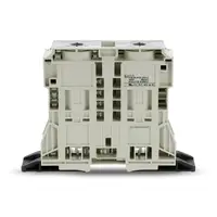 2-conductor through terminal block; 185 mm²; suitable for Ex e II applications; lateral marker slots; with fixing flanges; POWER CAGE CLAMP; 185,00 mm²; light gray