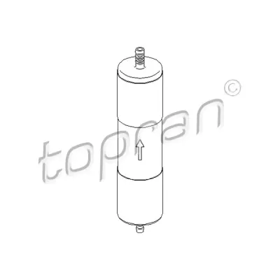 Filtru combustibil TOPRAN 113 153
