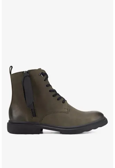 Ghete dama 5905588938262 - Piele nabuc - Verde - Verde