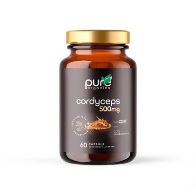 Cordyceps – Energie adaptogena - 60cps PureOrganics