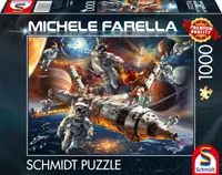 Puzzle Schmidt din1000 piese - Magie galactică