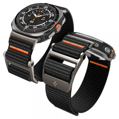 Curea Spigen DuraPro Flex pentru Samsung Galaxy Watch Ultra Series, Neagra AMP08773