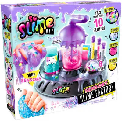 Set creativ Canal toys - So Slime, Atelier de slime colorat