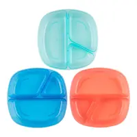 Set farfurii compartimentate, 3 bucati, Dr. Brown's