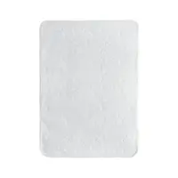 Paturica pentru bebelusi Lorelli Twinkle Grey, material moale, model decorativ in relief, 80x110 cm, 0 luni+