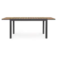 Masă de grădină din aluminiu 90x140 cm Elias – Bizzotto
