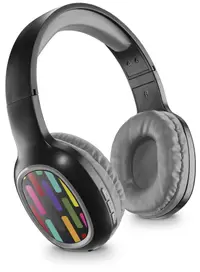 Căști wireless Cellularline - MS Basic Shiny Lines, negru