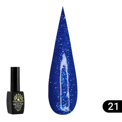Oja semipermanenta Shine Spectrum, Global Fashion, 8 ml, 321 Engros