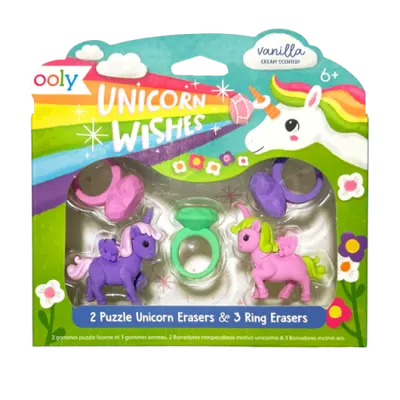 Radiere parfumate: Unicorni (Set of 5)