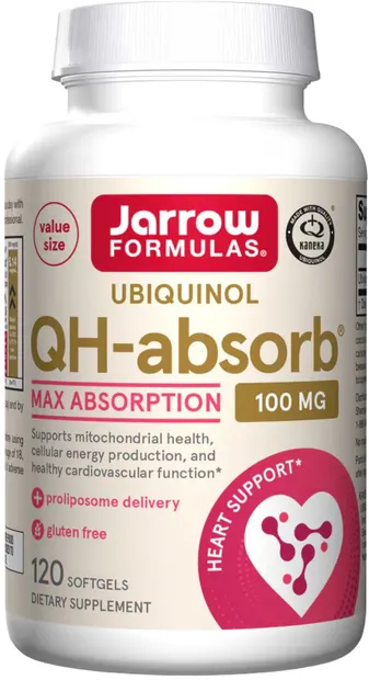 Ubiquinol QH-absorb, 100 mg, 120 capsule, Jarrow Formulas