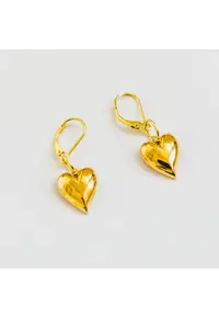 Cercei argint 925 placat aur 24K - handmade - auriu