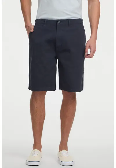 Pantaloni scurti cu buzunare laterale - Albastru ultramarin