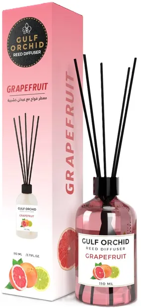 Odorizant cu bețișoare Gulf Orchid - Grapefruit, 110 ml