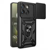Husa pentru Motorola Edge 70, Techsuit, CamShield, Neagra