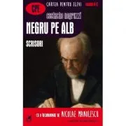 Negru pe alb. Scrisori