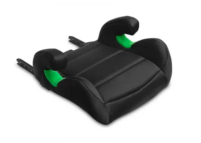 Scaun auto 2in1 cu isofix Caretero Nimbus Negru 100-150 cm i-Size cu spatar reglabil si detasabil,utilizare doar inaltator,certificat R129,tetiera reglabila,ghidaje centuri