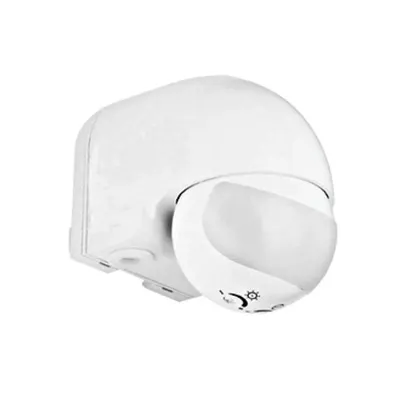 Senzor de mişcare de perete Motus MS-W 180grd 9m, IP44, alb