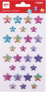 Autocolante adezive Apli - Lacmus stars