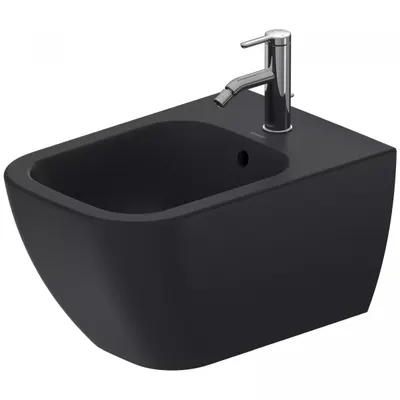 Bideu Duravit Happy D.2, 2258151300, suspendat, Antracit mat