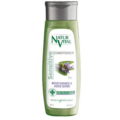 Balsam de păr hidratant cu Salvie BIO NaturVital, 300 ml