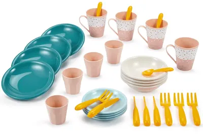 Set de joacă Ecoiffier - Set de picnic, 32 de piese