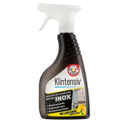 Solutie curatare inox 500 ml, Klintensiv