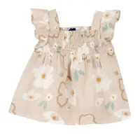 Camasa copii Chicco, bej cu model, 02045-70MC