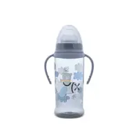 Biberon cu manere Lorelli My Friend 350 ml Cameo Blue