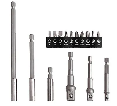 Set Adaptori Biti si Prelungitoare 16 Piese RIF-6320909