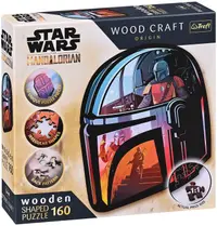 Puzzle din lemn Trefl din 160 piese - The Mandalorian