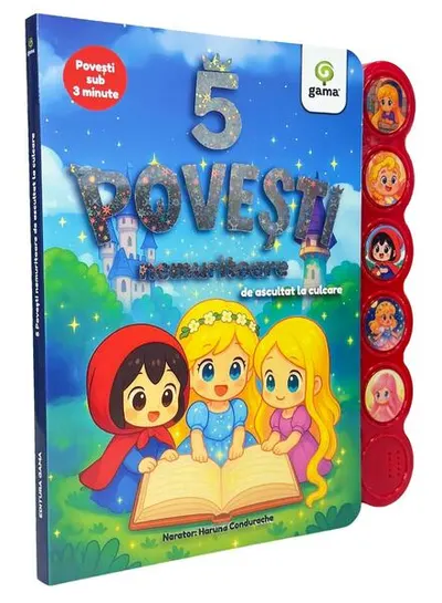 5 povești nemuritoare de ascultat la culcare - Hardcover