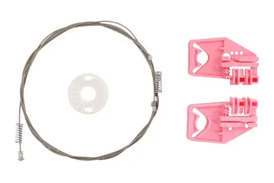 Set reparatie macara geam spate stanga potrivit SKODA OCTAVIA II 2004-2013 - (set)