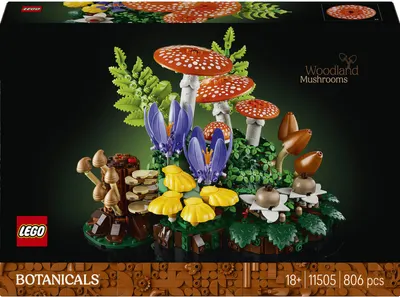 Constructor LEGO Botanicals - ciuperci sălbatice(11505)