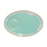 Farfurioară turcoaz din gresie ceramică Grespresso – Costa Nova