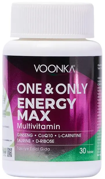 Voonka One & Only Energy Max, 32 tablete