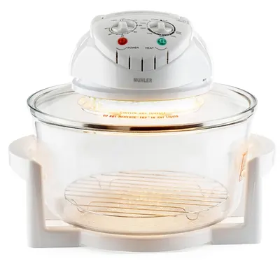 Cuptor cu halogen și friteuză cu aer 2 în 1 Muhler - MFC-1200, 1400W, 12 l, alb