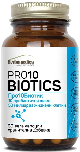 Pro10 Biotics, 60 capsule, Herbamedica